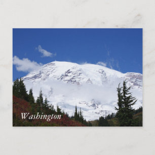 Mt Rainier, Washington Postcard