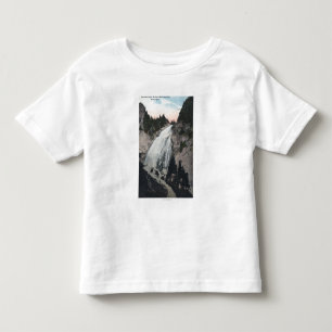 Mt. Rainier, Washington - View of Sluiskin Falls Toddler T-Shirt
