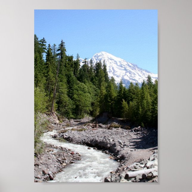 Mt Ranier Poster (Front)