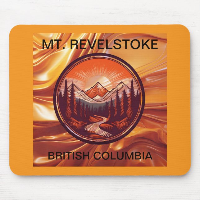 Mt. Revelstoke British Columbia Mouse Mat (Front)