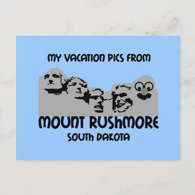 Mt. Rushmoore Postcard (Front)
