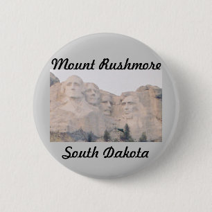 Mt. Rushmore 6 Cm Round Badge