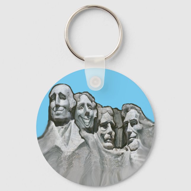 Mt Rushmore Key Ring (Front)