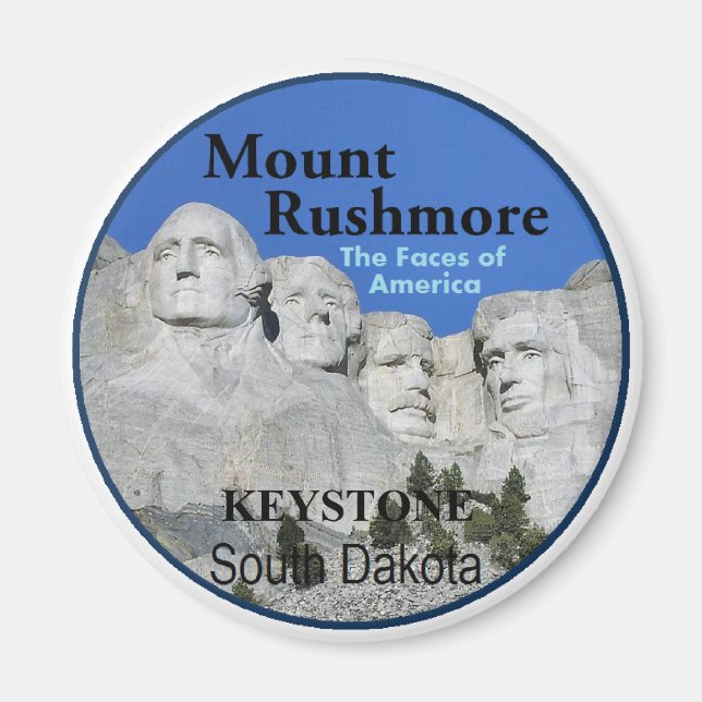 Mt. Rushmore Magnet (Front)