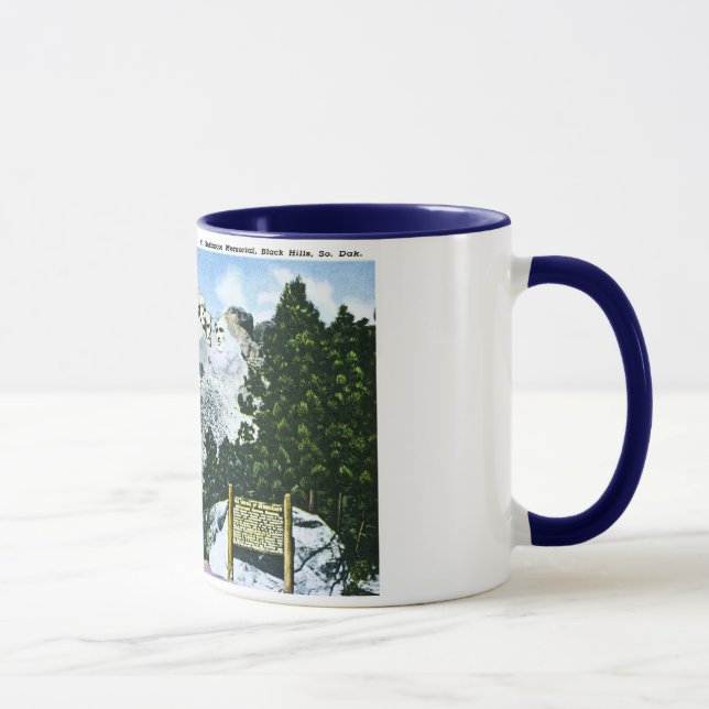 Mt. Rushmore Memorial, South Dakota Mug (Right)