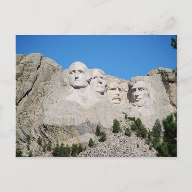 Mt. Rushmore Postcard (Front)