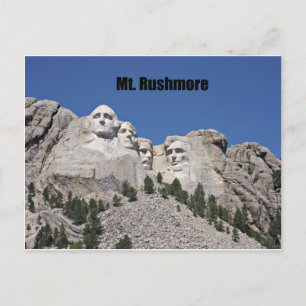 Mt. Rushmore Postcard