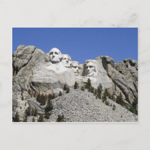 Mt Rushmore Postcard