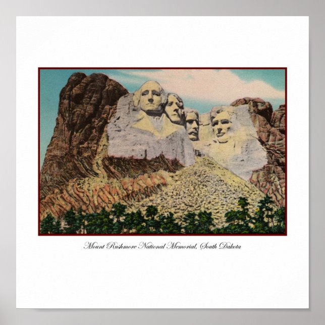 Mt. Rushmore Poster (Front)