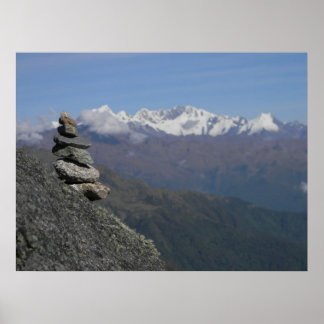 Mt. Salkantay Apichita Poster