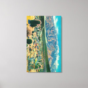 Mt. San Jacinto from Devil's Garden Canvas Print
