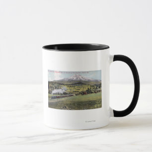 Mt. Shasta and Southern Pacific Rail Mug