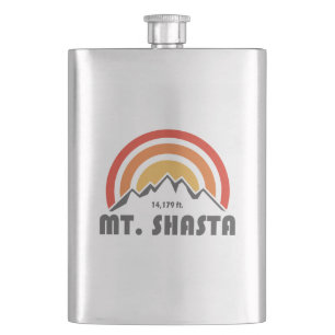Mt. Shasta Hip Flask