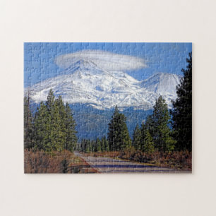 MT SHASTA WITH LENTICULAR JIGSAW PUZZLE