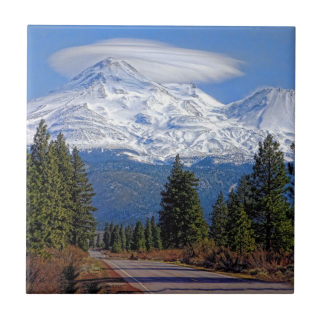 MT SHASTA WITH LENTICULAR TILE (Front)