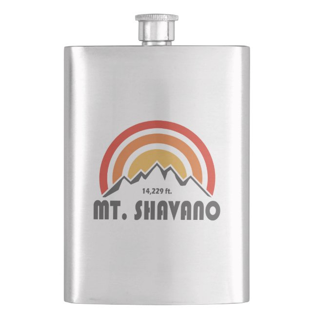 Mt. Shavano Hip Flask (Front)