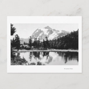 Mt. Shuksan and Mt. Baker Lodge Photograph Postcard