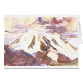 Mt. Shuksan, facing storms together