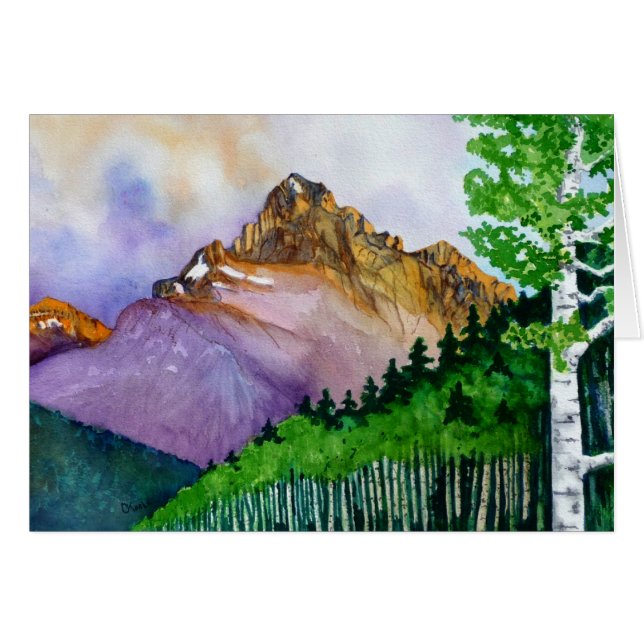 Mt. Sneffels in Summer (Front Horizontal)