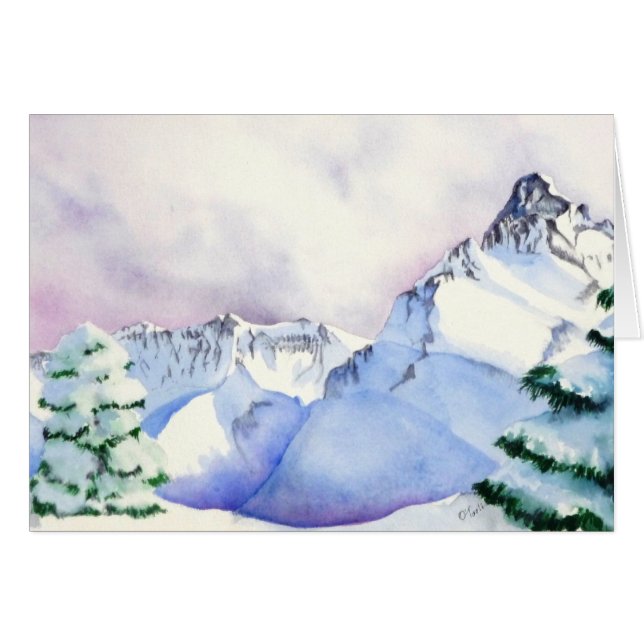 Mt. Sneffels Overlooking Yankee Boy Basin (Front Horizontal)