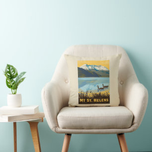 Mt St. Helens   Washington Cushion