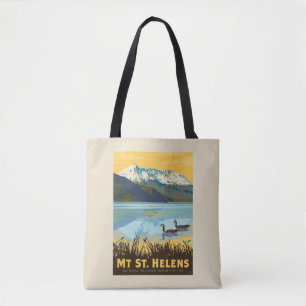 Mt St. Helens   Washington Tote Bag