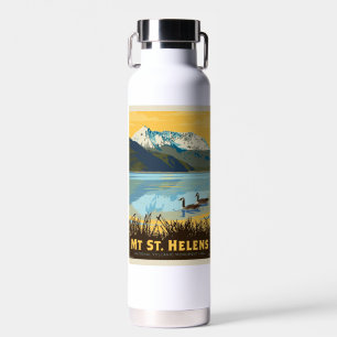 Mt St. Helens   Washington Water Bottle