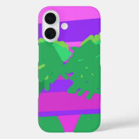 Mt. Sunset Pink Green Purple