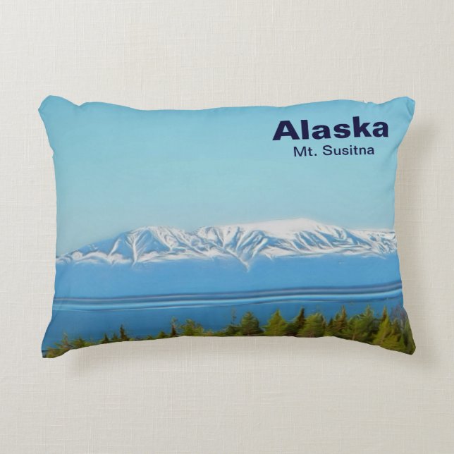Mt. Susitna Decorative Cushion (Front)