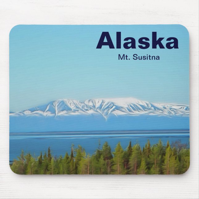 Mt. Susitna Mouse Mat (Front)