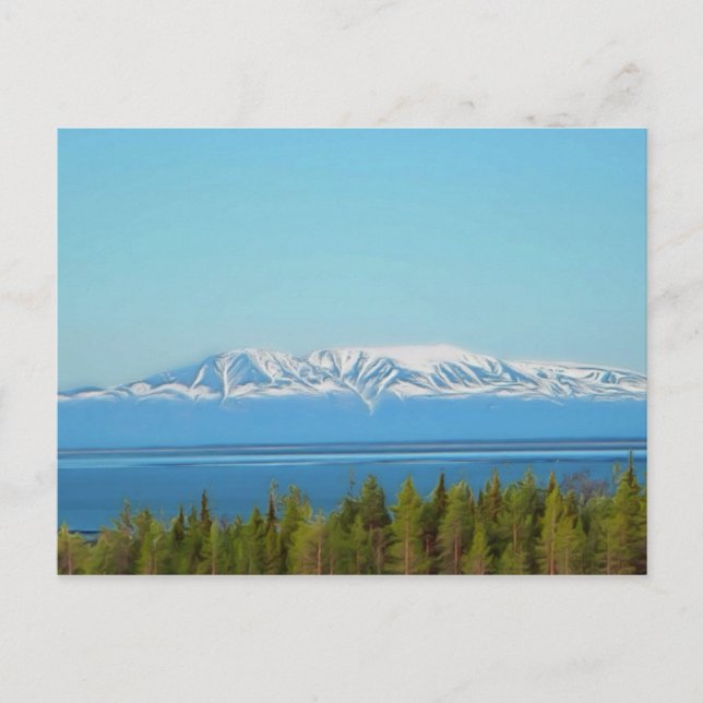 Mt. Susitna Postcard (Front)