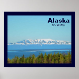 Mt. Susitna Poster