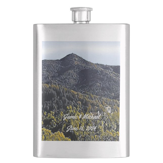 Mt Tamalpais Flask (Front)