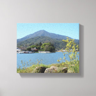 Mt Tamalpais Greenbrae California Canvas Print