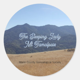 Mt Tamalpais - MCGS Classic Round Sticker