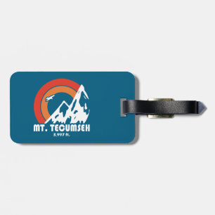 Mt. Tecumseh New Hampshire Sun Eagle Luggage Tag