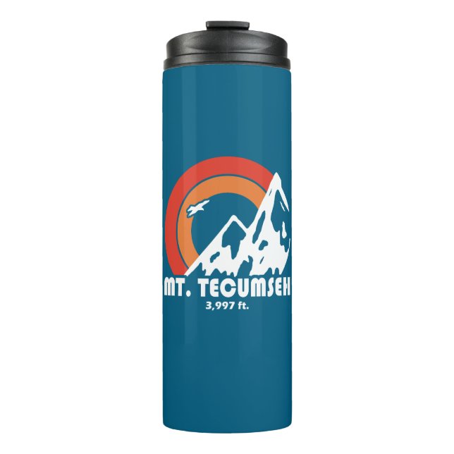Mt. Tecumseh New Hampshire Sun Eagle Thermal Tumbler (Front)