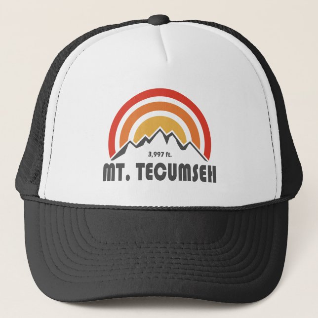 Mt. Tecumseh New Hampshire Trucker Hat (Front)