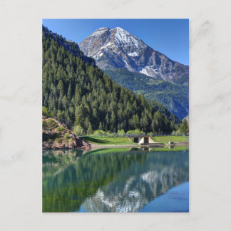Mt. Timpanogos - Tibble Fork Reservoir - Utah Postcard
