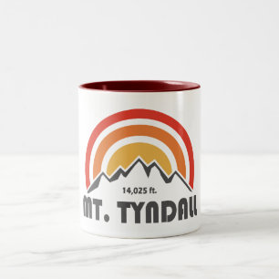 Mt. Tyndall California Two-Tone Coffee Mug
