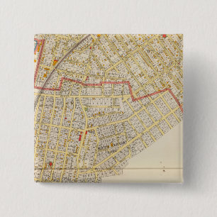 Mt Vernon Atlas Map 15 Cm Square Badge