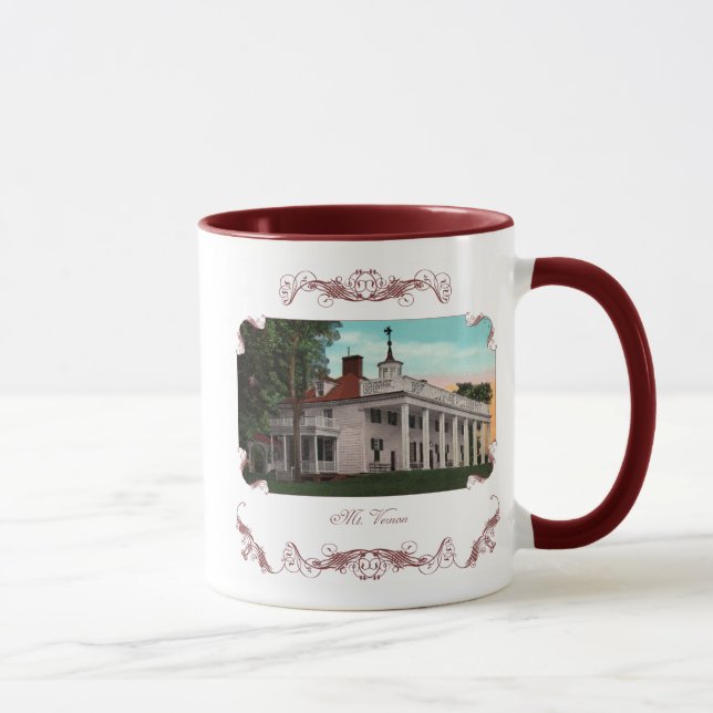 Mt. Vernon Vintage Coffee Mug (Right)