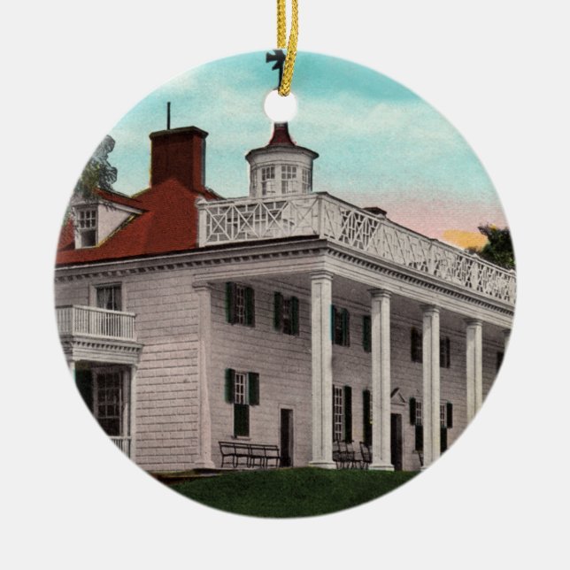 Mt. Vernon Vintage Ornament (Front)