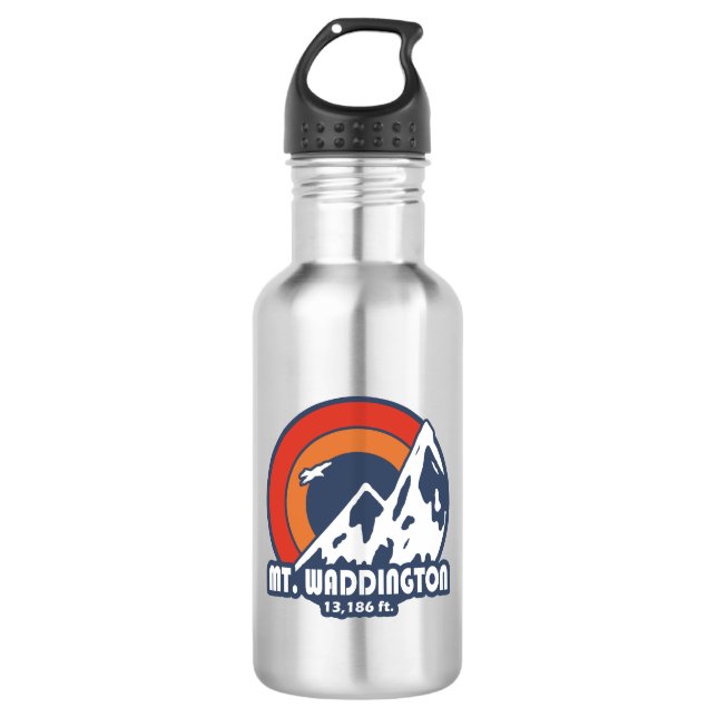 Mt. Waddington British Columbia Sun Eagle 532 Ml Water Bottle (Front)