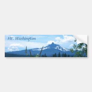 Mt. Washington Bumper Sticker