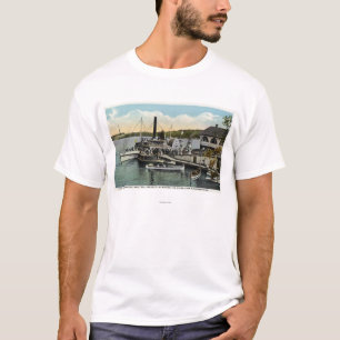 Mt. Washington, Gov. Endicott Steamers Docked T-Shirt