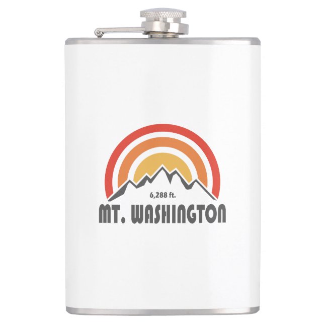 Mt. Washington Hip Flask (Front)