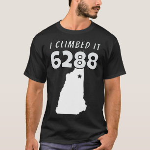 Mt Washington I Climbed It 6288 Mount NH48 New Ham T-Shirt