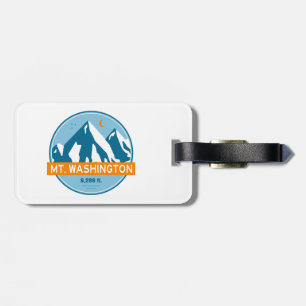 Mt. Washington New Hampshire Stars Moon Luggage Tag