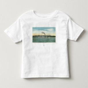 Mt. Washington Steamer, Ossipee Range View Toddler T-Shirt